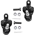Detroit Axle - Front 2pc Ball Joints for Toyota Camry Highlander Sienna Solara Lexus ES300 ES330 RX330 RX350 RX400h, 2 Lower Ball Joints Assembly Set Replacement