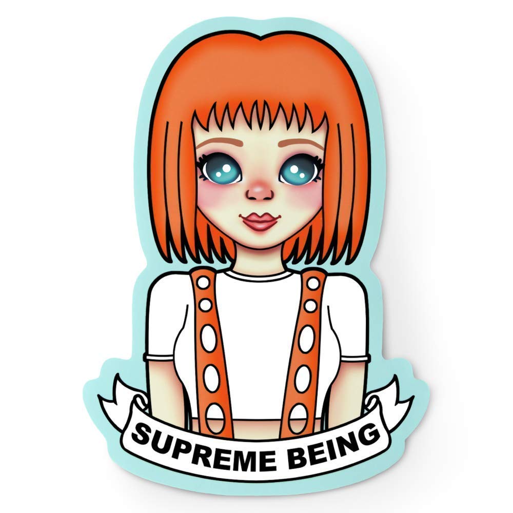 Supreme Being Sticker Waterproof Vinyl Decal Handmade