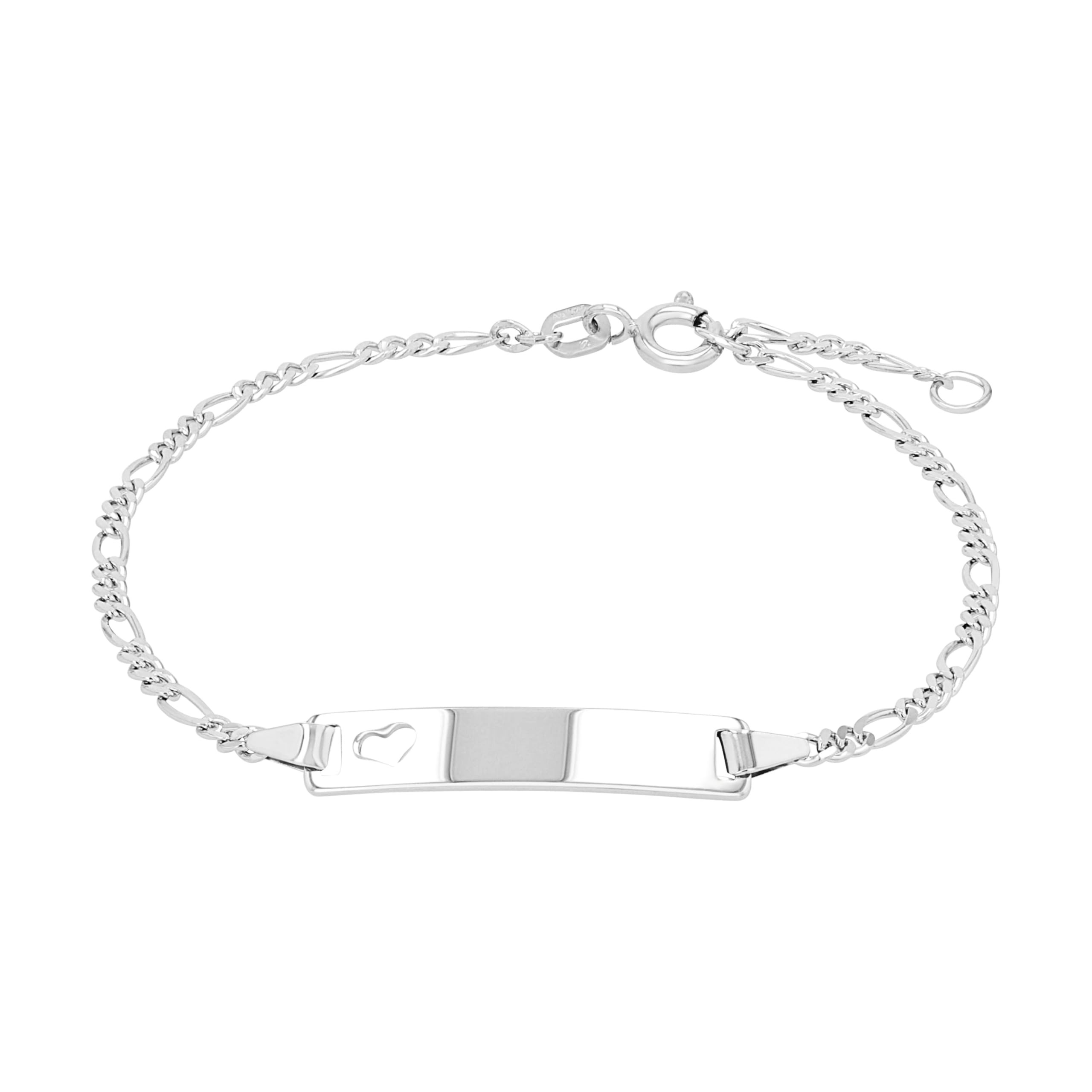 Amor Identity bracelet Women Arm jewelry, 16+2 cm, Silver, Comes in jewelry gift box, 2016493