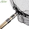 Saim-Fishing-Fish-Landing-Folding-Netting-Net-w-Extending-Telescoping-Pole-Handle