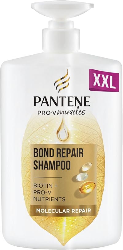 Pantene Molecular Bond Repair Shampoo Biotin 1000ml Pump Bottle