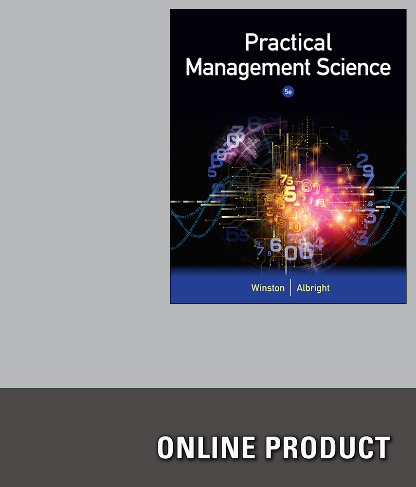 Amazon.com: Student Solutions Manual for Winston/Albright's Practical  Management Science, 5th Edition: Software