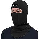 MELASA Winter Balaclava Face Mask for Cold Weather Thermal Fleece Ski Mask with Movable Face Cover for Outdoor Work Skiing
