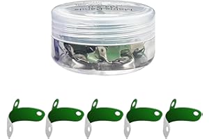 WINDPLUSYA Dental Sectional Matrix Bands, Metal Matrix Bands with PTFE Non-Stick Coating Elastic, Dental Sectional Contoured Matrices for Tooth Repair kit. (M4 PTFE 4.5mm)