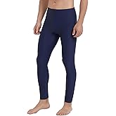 Ubestyle UPF 50+ Men's Active Surfing Water Leggings Swim Pants Swim Tights Beach Pants Sun Protective