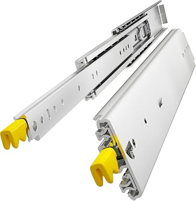VADANIA 1400mm Ultra Heavy Duty Drawer Runners Lock Pair 220kg Side Mount