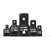 EPAuto 5 Pieces - Impact Socket Adapter and Reducer Set, Cr-V