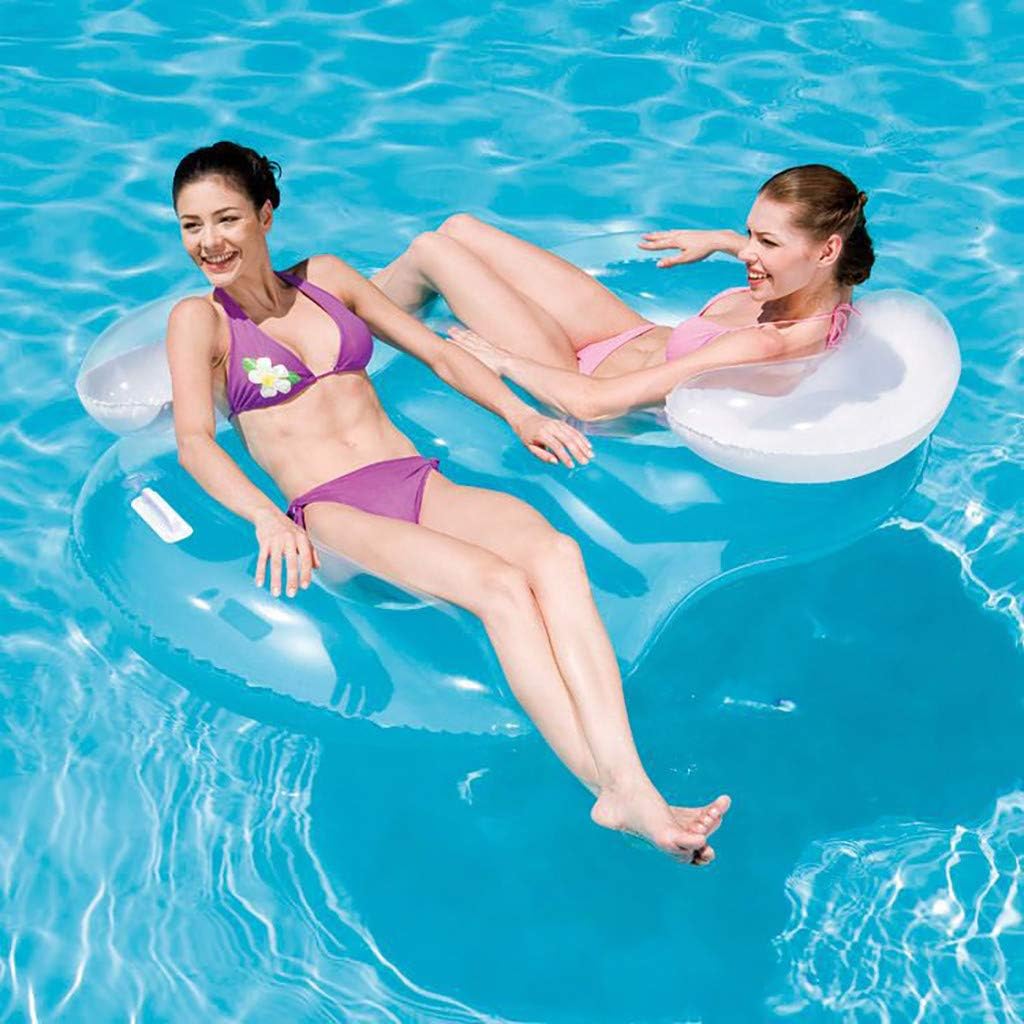 Sirigogo Double Pillow 8 Words Inflatable Floating Row Pool Adult
