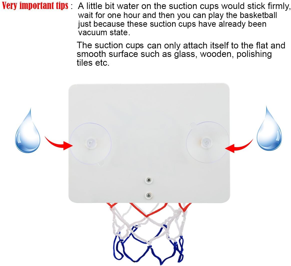 CGRTEUNIE Congerate Slam Dunk Bedroom Bathroom Toilet Office Desktop Mini Basketball Decompress Game Gadget Toy Home Decor for Kid Education Pet Play and Basketball Lovers CPC Certificate: Toys & Games