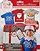 Elf on the Shelf Graphic Tee Multipack SnoCool 3 elf-sized t-shirts and keepsake tin suitcase