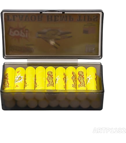 Amazon.com: King Palm Flavors Filter Tips - Banana Cream 25pk - Flavored  Pre Rolled Tips - Corn Husk Pre Roll - Organic Rolling Paper