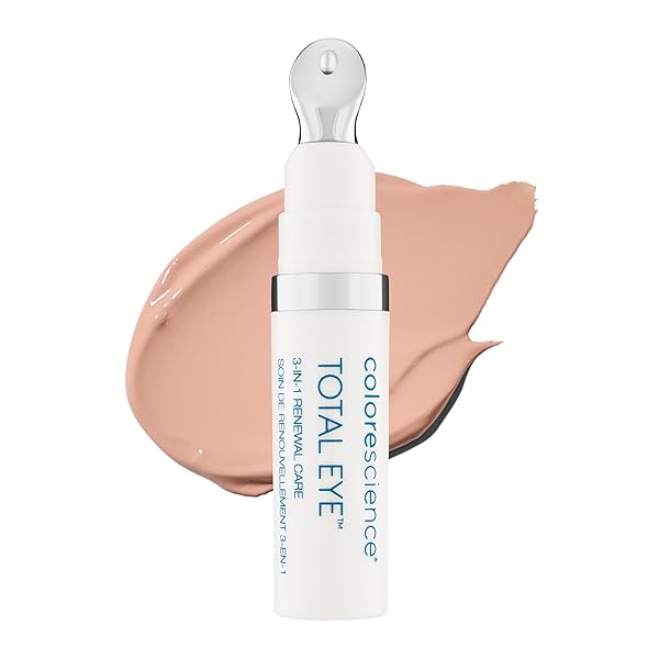 COLORESCIENCE TOTAL EYE 3-IN-1 ANTI-AGING RENEWAL THERAPY FOR WRINKLES & DARK CIRCLES, SPF 35, FAIR