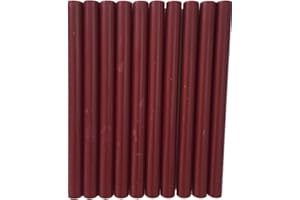 XICHEN®10PCS Vintage Sealing Glue Gun Sealing Wax Wax Sticks Wax Seal Supplies a Variety of Colors (Crimson)