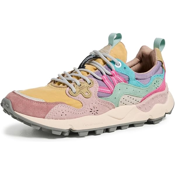 Amazon.com | Flower Mountain Women's New Asuka Sneakers, Grey
