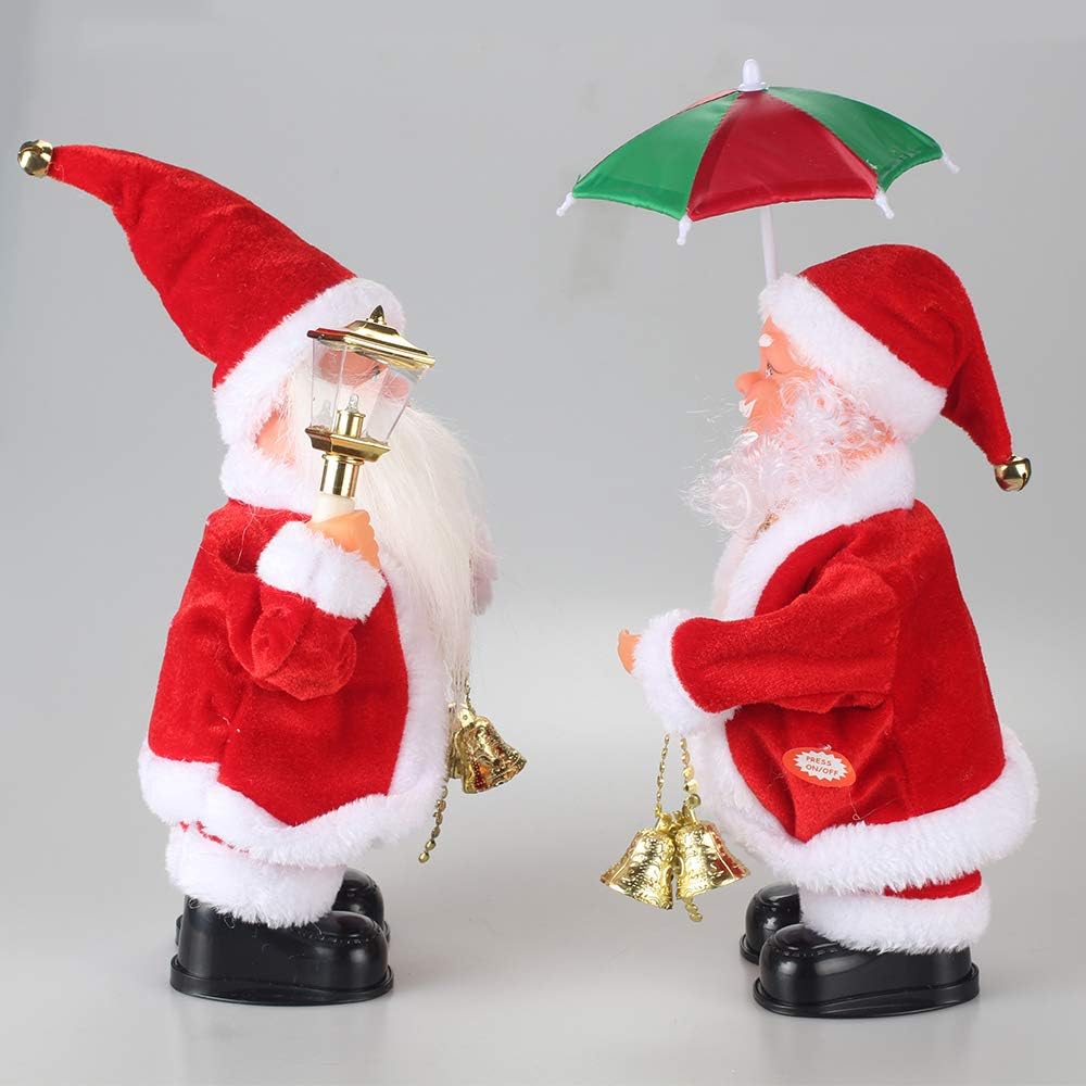 Amazon.com: ElementDigital Muñecas de Navidad 2018 Nueva Navidad Eléctrica Vintage Animado Saxofón Danza Música Santa Claus Muñeca Navidad Decoraciones para Hogar Regalo de Navidad para Niños: Home \u0026 Kitchen