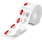 NIIMBOT Christmas Labels for B1/B21/ B21Pro Label Maker, 1.9"x2.8" (48x70mm) Xmas Tag for for Holiday Season Gifts, Gift Bag, Cards, Envelopes, Boxes (Santa Smile)
