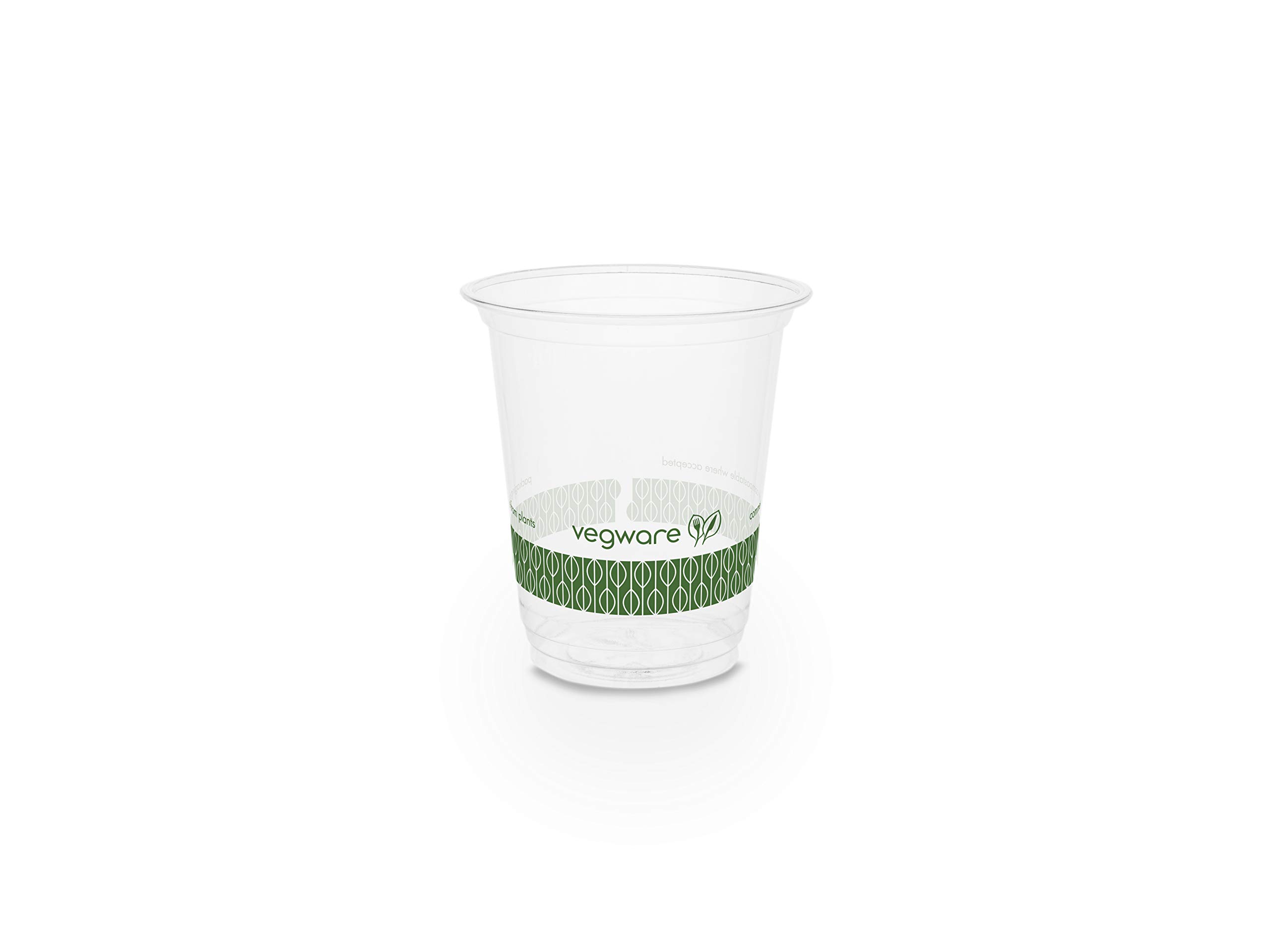 Vegware R200-VW slim PLA cold cup, 7 oz. (Pack of 1000)