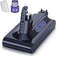 BiBiSi V10 Battery Replacement for Dyson 5000mAh 25.2V V10 Battery Compatible with Dyson V10 Animal V10 Absolute V10 Motorhead SV12 V10 Fluffy Cordless Stick Vaccuum Cleaner