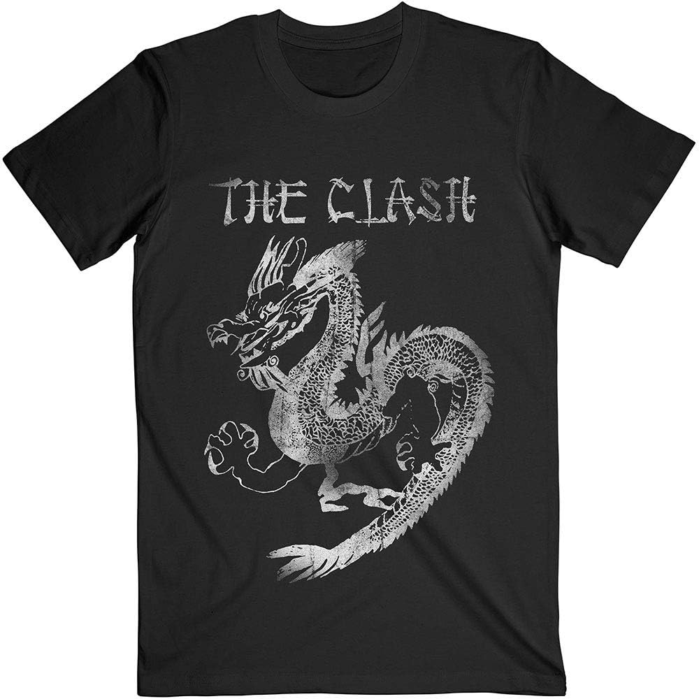 Amazon Com The Clash Dragon Official Tee T Shirt Mens Unisex Clothing