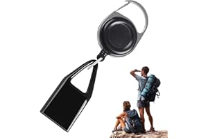 CALSGKSPRAY Pants Lighter Clip, Retractable Lighter Belt, Anti Lost Retractable Lighter Cover, Keychain Belt, Leash for Fishing Hiking,Lighter Protective Cover for Camping Lighter Pouches