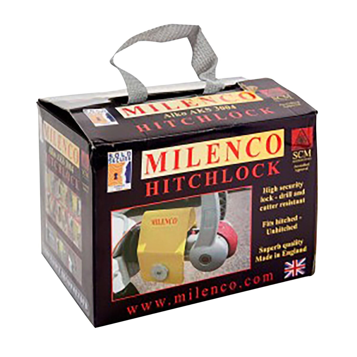 Milence hard-wearing WS3000, lock for tow hitches, Winterhoff