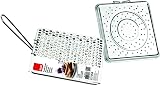 IBILI Clasica Foldable Tin Plate Bread Toaster 20x20 cm Silver view 4
