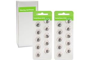 KH HAIKE Hearing Aid Domes for Phonak Replacements, Phonak Hearing Aid Domes (Phonak Vented Domes Medium Size / 2 Packs）, Universal Domes for Phonak Hearing Aid Accessories.