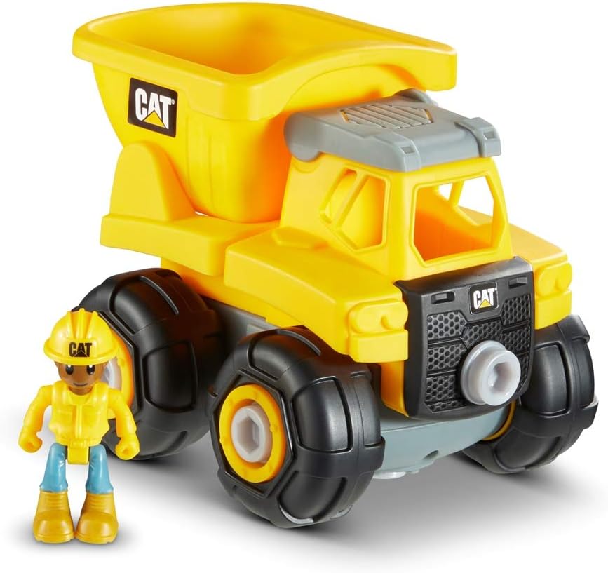 cat big builder dump truck