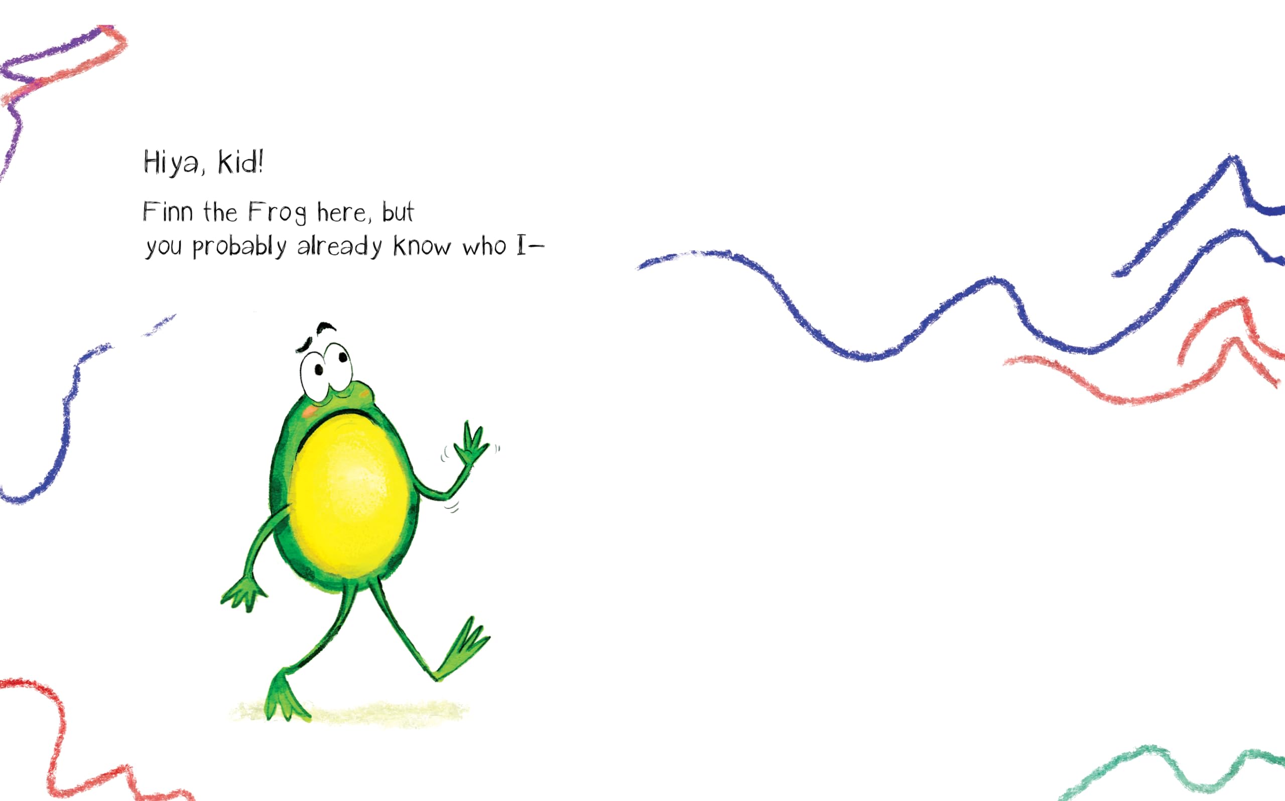 This Book Is A Mistake!: A Funny And Interactive Story For Kids (Finn the Frog Collection)