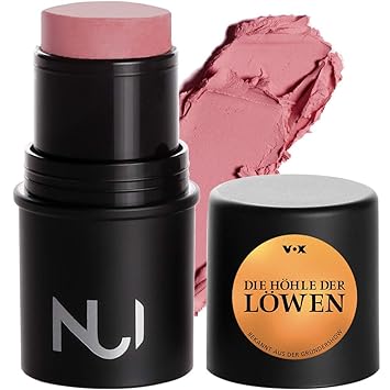Nui Cosmetics Natural Cream Blush Pititi Naturkosmetik Vegan Naturlich Glutenfrei Pflegendes Rouge In Einem Matten Rose Farbton Fur Wangen Augen Und Lippen Amazon De Beauty