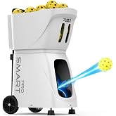 PUSUN PP SMART PRO Pickleball Machine, Professional Automatic Ball Launcher with App &amp; Remote Control, 80+ Ball Capacity, Adjustable Speed/Spin/Frequency, Portable for All Skill Levels
