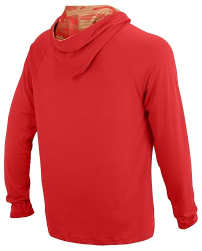 Zubaz Men's NFL Team Color Pullover Hoodie - Officially Licensed, Cozy, Screen Print Logo - View #12