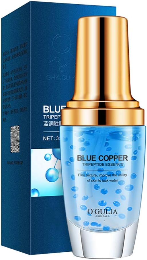 Huoju Aguilla Blue Copper Peptide Crystal Clearing Facial Solution 35ml