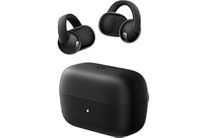 Soundcore C50i by Anker, Open-Ear Headphones, Clip-On Earbuds, Ultra-Comfort, FlexiClip Design, 12mm Drivers for Powerful Bass, AI Clear Calls, 28H Playtime, Secure Fit, Hi-Res, IP55, Bluetooth 6.0