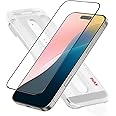 FLOLAB NanoArmour ONETIME MAX for iPhone 16 Matte Screen Protector, Anti Glare, Anti-Rainbow, Tempered Glass,Infinity Edge, Edge Reinforced, Easy Install, Dust-Free, Smooth as Butter