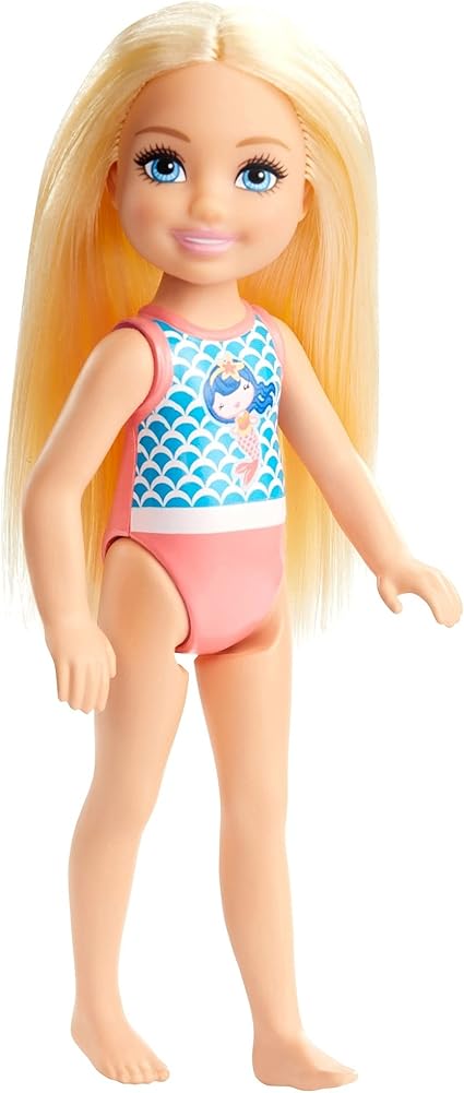 Barbie Club Chelsea Beach Doll, 6-inch 