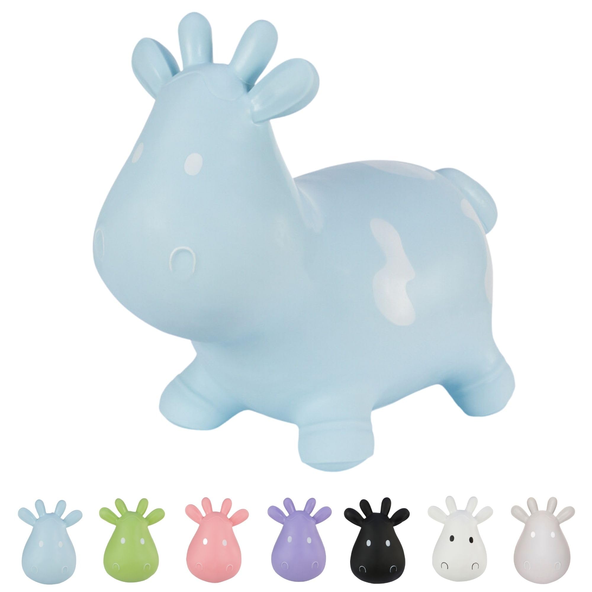 Hoppimals T-TFF-NN132 Tootiny Space Hopper for Children Bouncing Animal from 1 Year and Up Blue