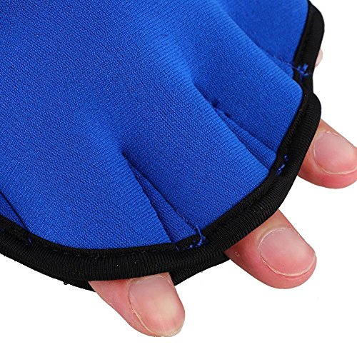 image for Efanr 1 Pair Training Aqua Fit Swim Webbed Gloves Aquatic Fitness Wate