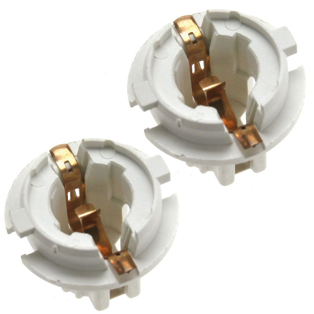 OTOTEC 2pcs Car Rear Tail Light Lamp Bulb Socket Holder Compatible with 7 Series X5 X3 E53 E65 E66 E70 E83 63216943036 Auto Parts