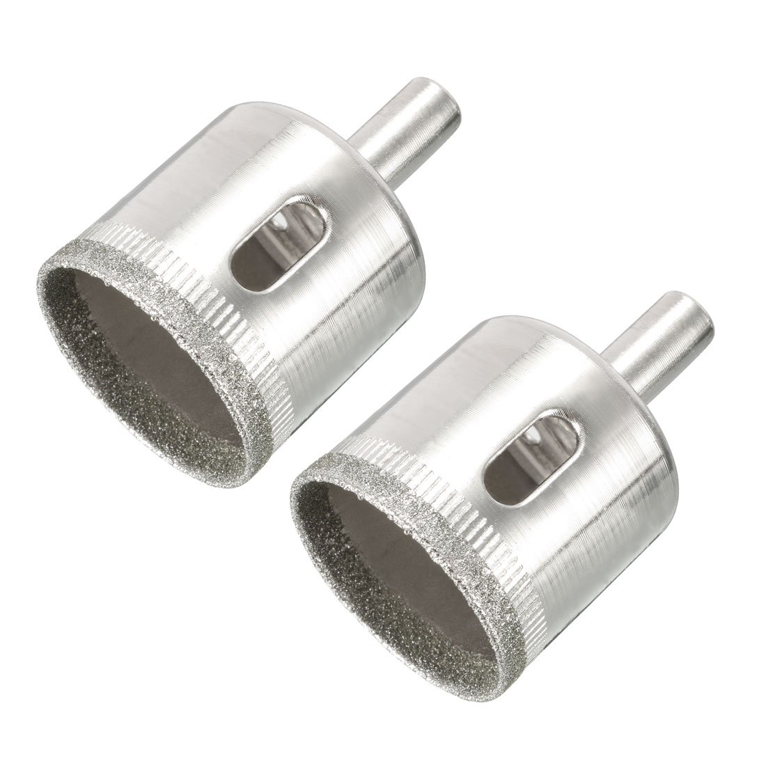 Sourcingmap 2pcs 32mm Diamond Drill Bit Hole Saw for Glass Tile Marble Fiberglass Ceramic Stone Bottles Pots