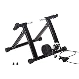 Five Adjustable Resistance Magnet Steel Bike Bicycle Indoor Exercise Trainer Stand