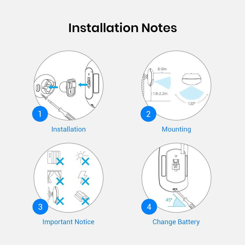 BroadLink Smart Motion Sensor, PIR for Home Automation, Works with IFTTT and Alexa Routines. Wireless Trigger Smart Home Devices and Scenes, Occupancy Lighting, S3 hub Included - - 