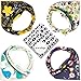 Set of 4 Baby Organic Bandana Drool Bibs for Boys and Girls. 100% Cotton, Soft, Absorbent, Hypoallergenic. Unisex Baby Bibs by Truhapi for Drooling and Teething - Bonus Pocket Wet Bag