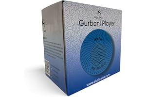 Gurbani Radio – Plug & Play Spiritual Radio, Preloaded Gurbani Audio, Portable Speaker for Home & Prayer, No Battery Needed
