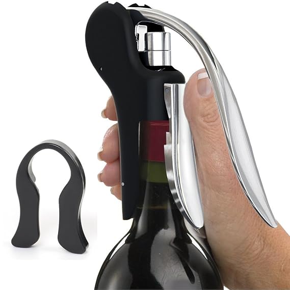 Vinomaster Wine Bottle Lever Screwpull Opener Gift Set Best Rabbit