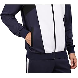 Track Suits for Men Set 2 Piece Full Zip Sports