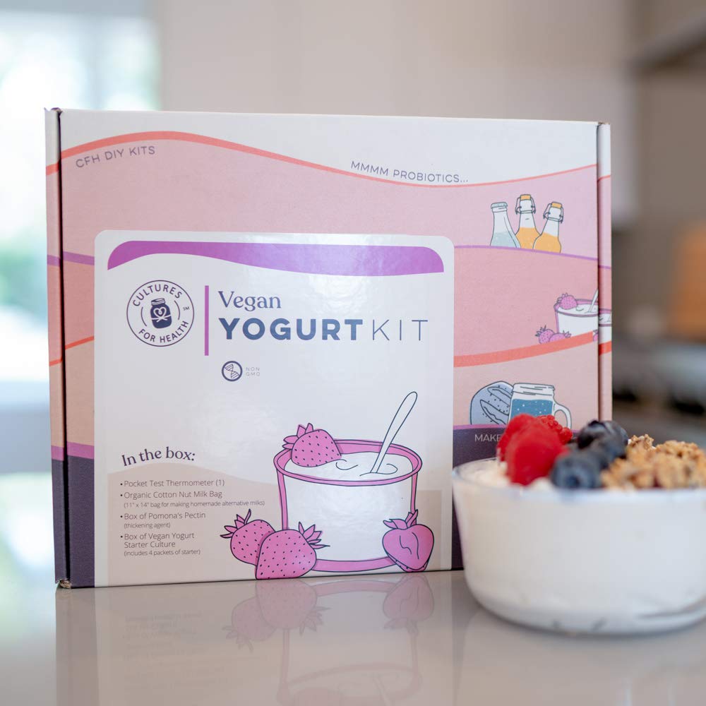 Vegan Yogurt Starter Kit Cultures for Health All the supplies you
