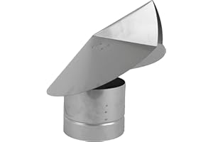 FAMCO Wind Directional Chimney Cap (Stainless Steel, 8 Inch)