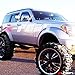 A-PADS Compatible with(Just Overlay Stick on, NOT for SNAP in Replacement) Chrome Mirror Cover for Dodge Nitro 2007-2012 / Jeep Liberty 2008-09 10 11 12 & Patriot 08-13 14 - Full Chromed Mirror
