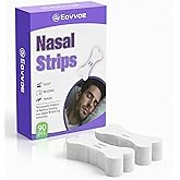 Eovvoe Nasal Strips for Snoring & Nasal Congestion Relief, 90 Count, Comfortable Fit, Instant Breathing Improvement, Anti-Snoring Solution for Sleep